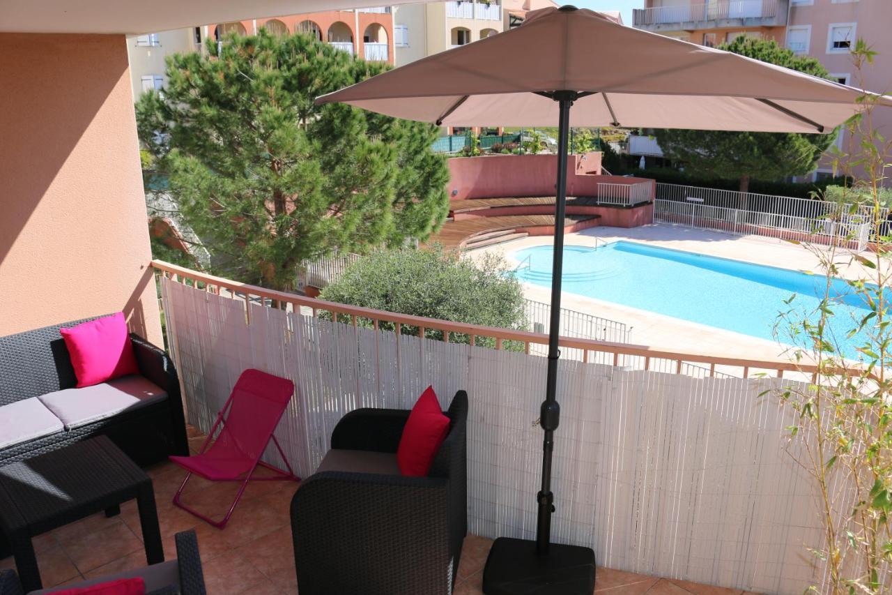 Coeur De Frejus, L'Amphitheatre, Appartement 3 Pieces Climatise, Terrasse, Barbecue, Piscine & Parking Luaran gambar